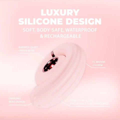 Perles - Rotating Beads Swirl - Pink SHOTS