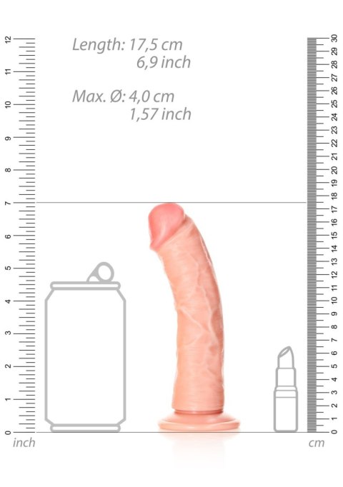 Curved Realistic Dildo with Suction Cup - 6""""/ 15,5 cm SHOTS