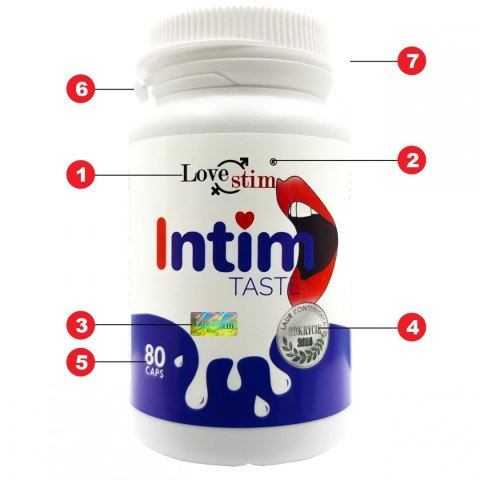 INTIM TASTE 80kaps suplement diety dla panów LoveStim