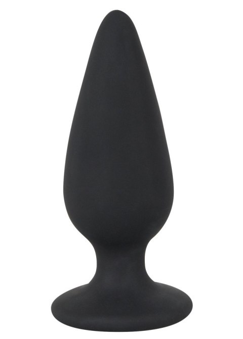 Korek analny Heavy Black Velvets M czarny 8,9 cm Black Velvets