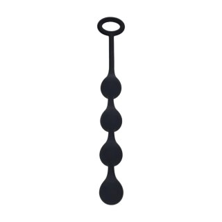 Kulki analne silikonowe Levelz Waterdrop S czarny Levelz