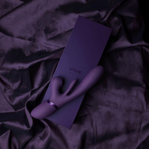 Kura - Thrusting G-Spot Vibrator with Flapping Tongue and Pulse Wave Stimulator SHOTS
