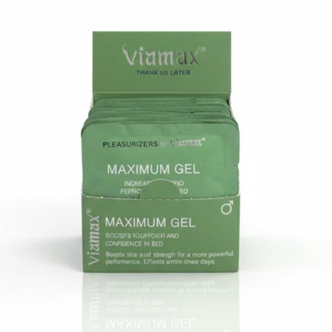 Maximum Gel 20 x 3ml Sample Pack VIAMAX