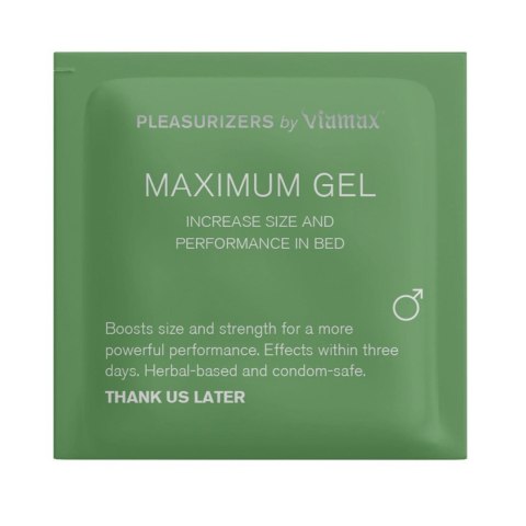 Maximum Gel 20 x 3ml Sample Pack VIAMAX