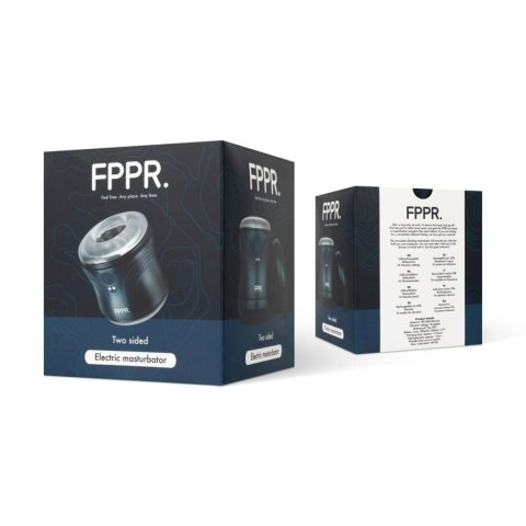 Masturbator wibrujący FPPR niebieski USB 10 cm FPPR.