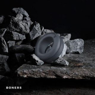 Pierścień erekcyjny Double Design Boners szary Boners