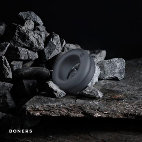 Pierścień erekcyjny Double Design Boners szary Boners