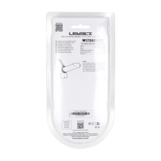 Pierścień erekcyjny Levelz regulowany silikonowy lasso czarny 14 cm Levelz