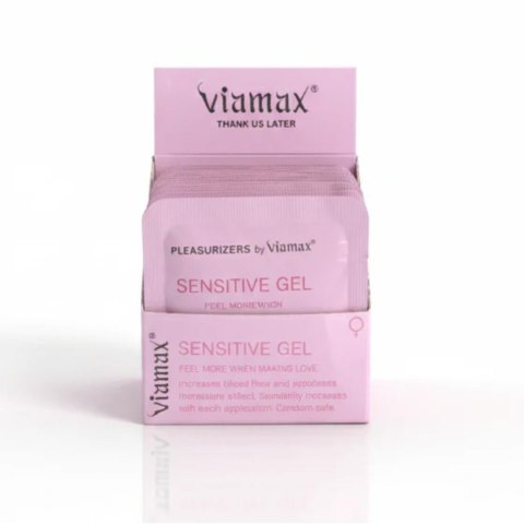 Sensitive Gel 20 x 3ml Sample Pack VIAMAX
