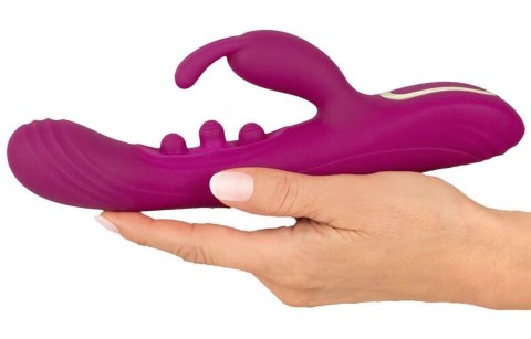 Wibrator króliczek Javida 2F squirt silikonowy USB 22,5 cm JAVIDA