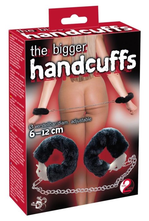 Bigger Furry Handcuffs 6-12cm ORION