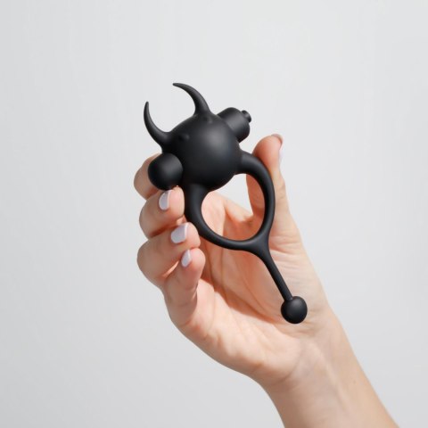 CRUSHIOUS DAEMON VIBRATING COCKRING BLACK Crushious