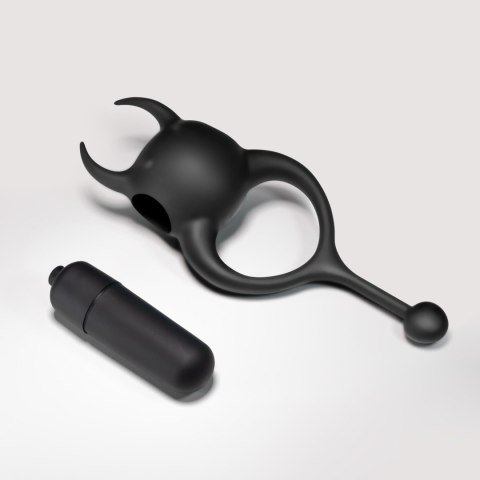 CRUSHIOUS DAEMON VIBRATING COCKRING BLACK Crushious