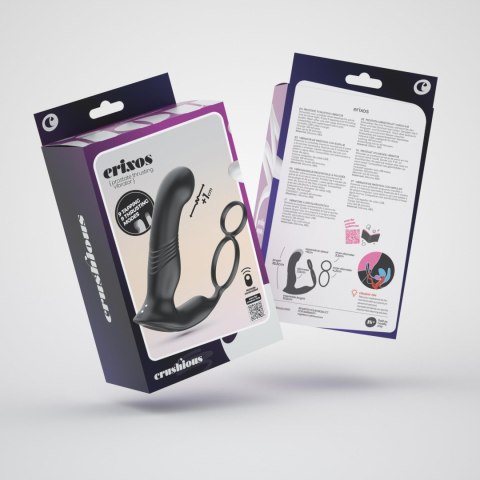 CRUSHIOUS ERIXOS PROSTATE VIBRATOR WITH REMOTE CONTROL Crushious - Lunyvan S.L.