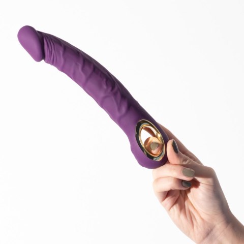 CRUSHIOUS MAGNUS BEND FLEXIBLE VIBRATOR PURPLE Crushious