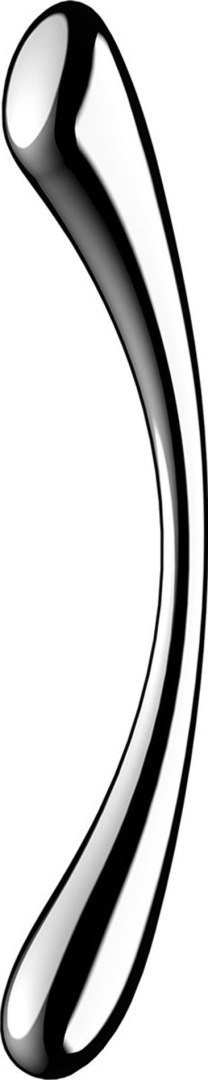 Dildo dwustronne ze stali nierdzewnej Satisfyer Cosmic Crest 1 Satisfyer