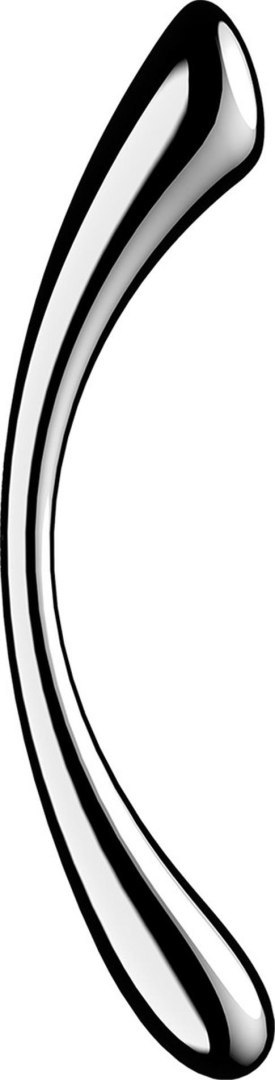 Dildo dwustronne ze stali nierdzewnej Satisfyer Cosmic Crest 1 Satisfyer