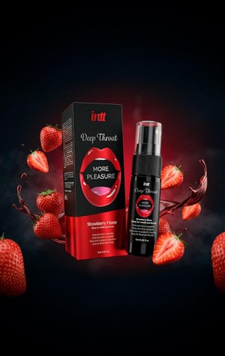 Intt DEEP THROAT STRAWBERRY INTT EURO COSMETICS UNIPESSOAL LDA