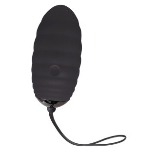 Jajko wibrujące silikonowe Adrien Lastic czarne z pilotem 7,5 cm Adrien Lastic