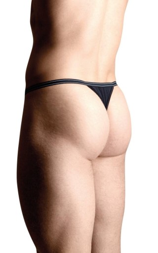 Mens thongs 4491 - black S/L Softline - Boys of Toys Sp. z. o.o.