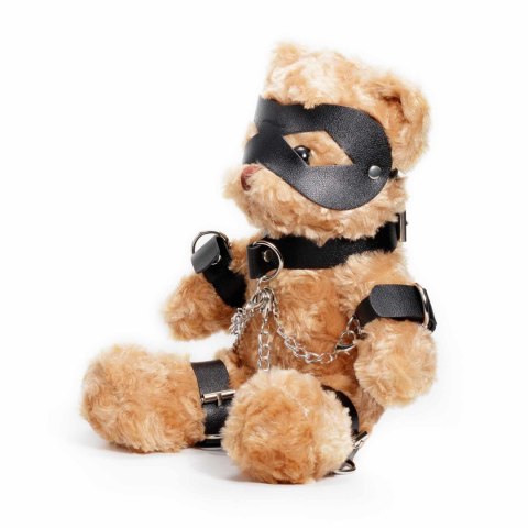 Miś bondage Crushito Crushious czarny 31 cm Crushious
