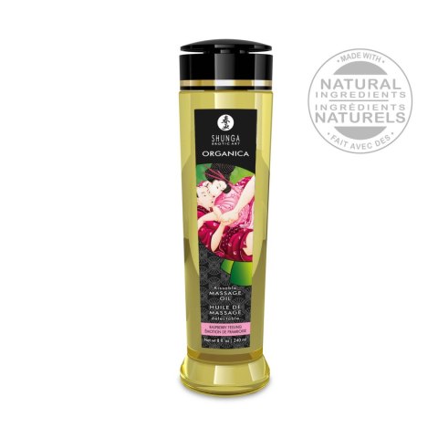 Organica Massage Oil - Raspberry Shunga - EAU ZONE