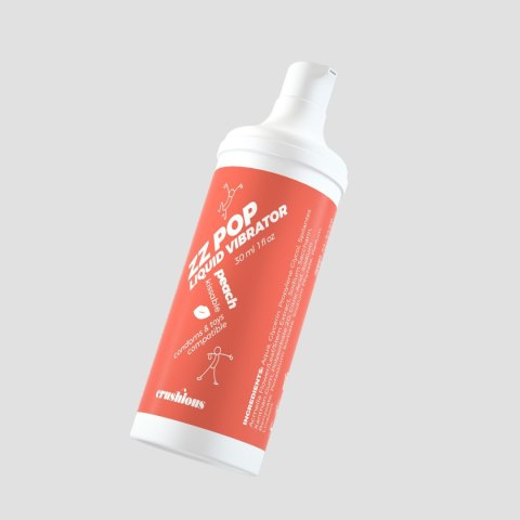 Płyn wibrujący Crushious ZZ Pop brzoskwinia 30 ml Crushious
