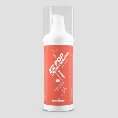 Płyn wibrujący Crushious ZZ Pop brzoskwinia 30 ml Crushious