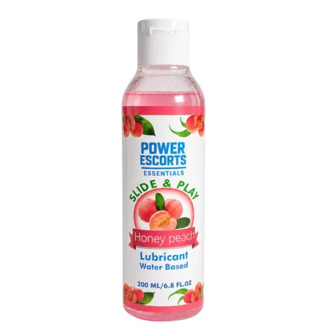 Power Escorts - DR11 - Honey Peach Water-Based Lubricant 200ml - Slide & Play Personal Lube POWER ESCORTS
