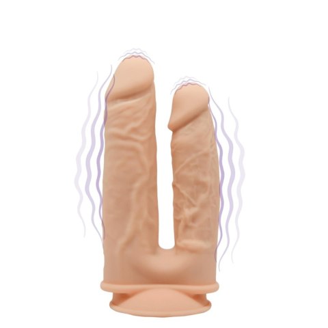 Wibrator podwójny Silexd silikonowy z przyssawką USB Silexd