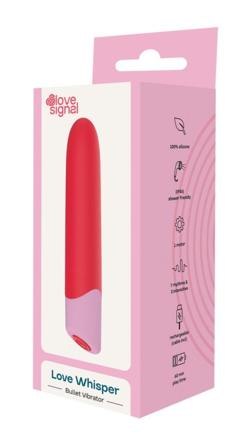 Wibrator silikonowy Love Whisper Dream Toys USB Dream Toys