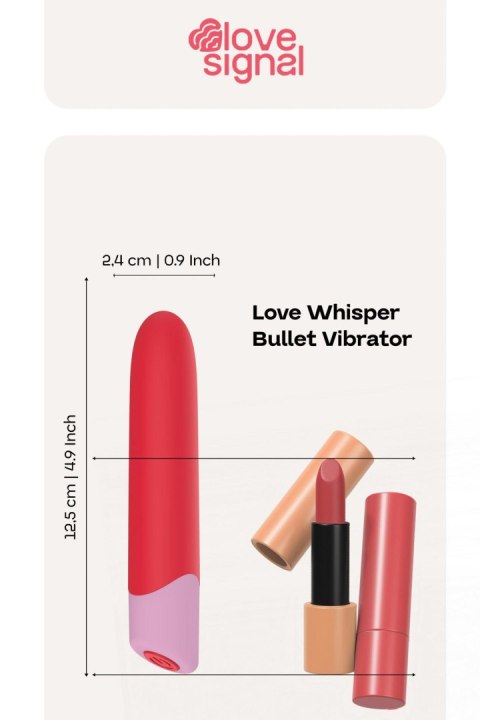 Wibrator silikonowy Love Whisper Dream Toys USB Dream Toys