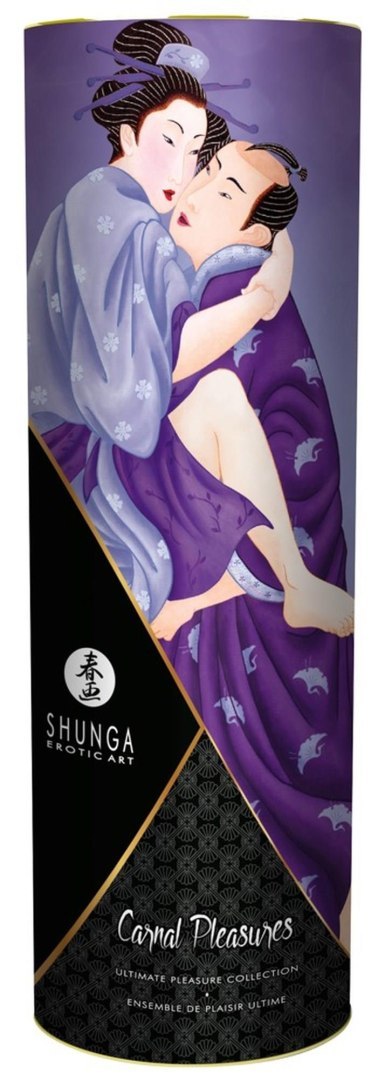 Zestaw Shunga Carnal Pleasures z naszyjnikiem z perły Shunga