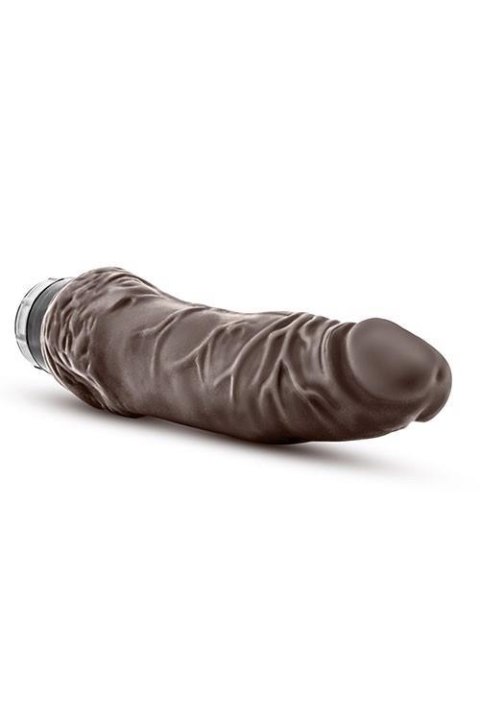 Realistyczny wibrator Dr Skin Cock Vibe czekoladowy 7 cali Blush