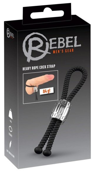 Rebel Heavy Rope Cock Strap ORION