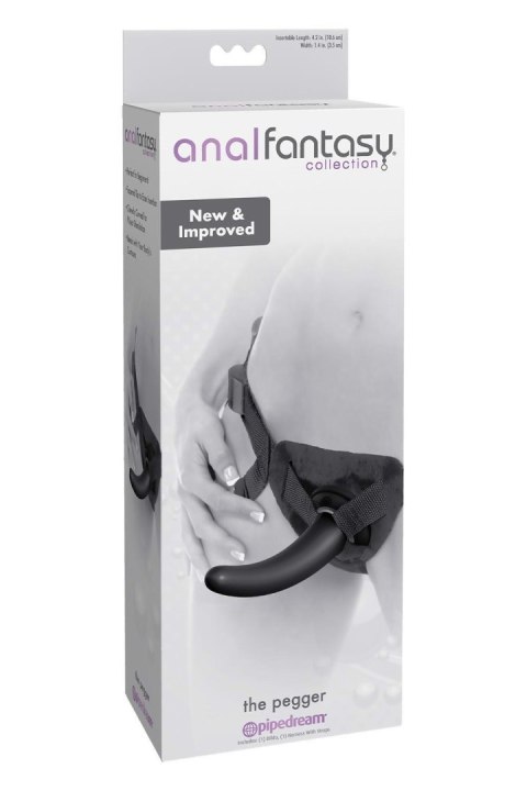 Strap-on Anal Fantasy Collection The Pegger czarny Pipedream