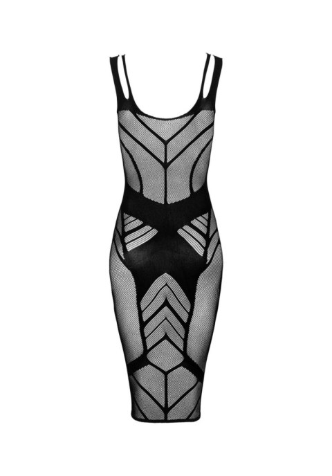 Sukienka dziana Obsessive D609 czarna S/M/L Obsessive