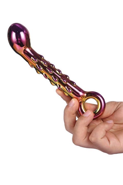 Szklane dildo Glamour żebrowane Dream Toys 18 cm Dream Toys