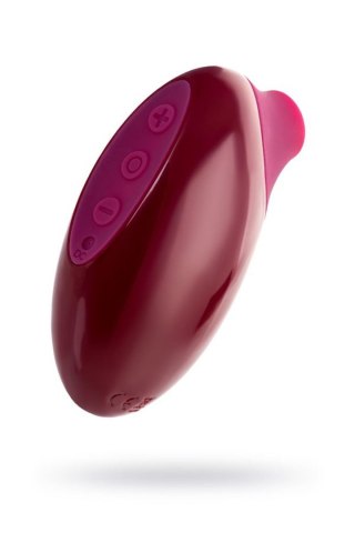 TOYFA A-Toys Myrty Clitoral Vacuum Stimulator, burgundy, 9.8 cm TOYFA - Boys of Toys Sp. z o.o. (dystrybutor)