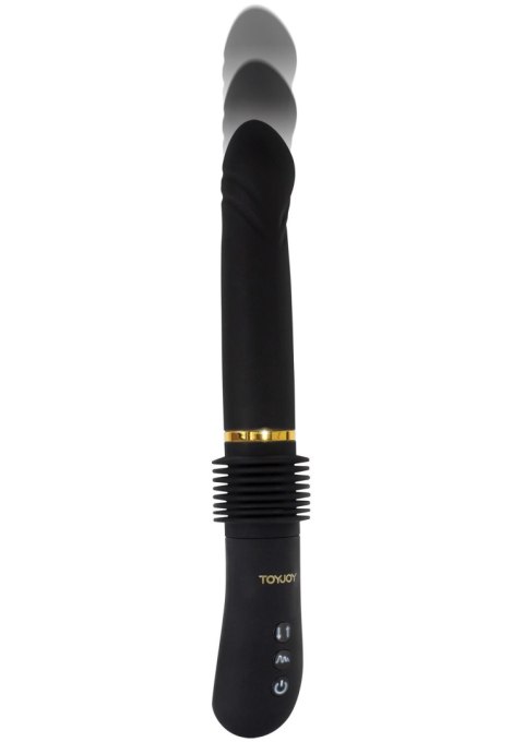 Wibrator pchający Magnum Opus ToyJoy czarny 31 cm USB TOYJOY