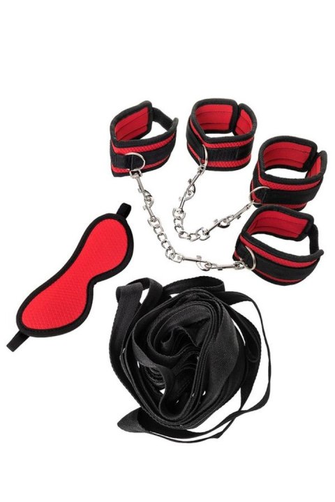 Anonymo bandage set, polyester, red Toyfa