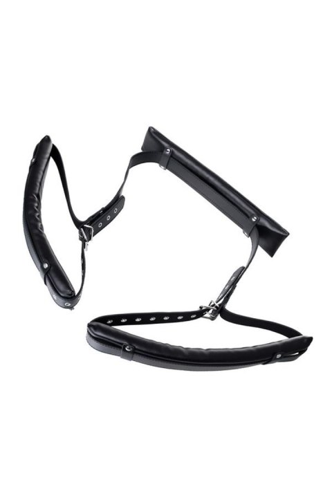 Anonymo fixing sling, PU leather, black, 145 cm Anonymo by TOYFA