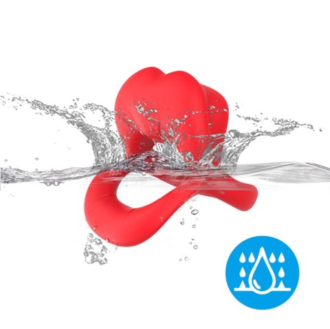Big Mouth Red 9 vibration function B - Series Joy