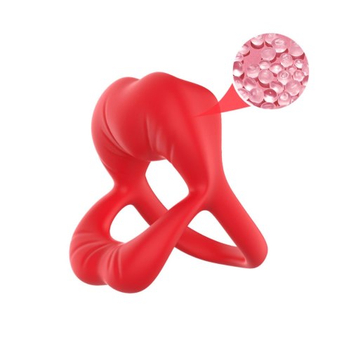 Big Mouth Red 9 vibration function B - Series Joy