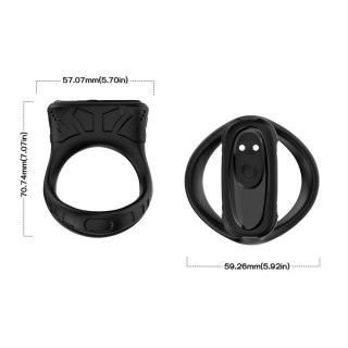 Mechay Black, 9 vibration functions Boys of Toys Sp. z o.o.