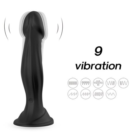 Optimus Black, 9 vibration functions Boys of Toys Sp. z o.o.