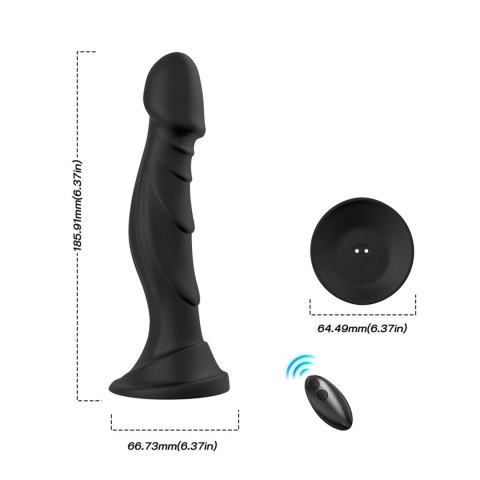 Optimus Black, 9 vibration functions, Remote control B - Series Joy