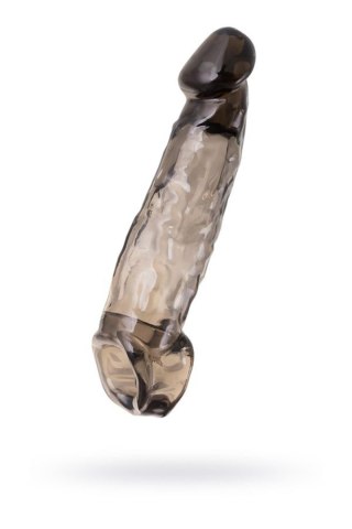 Sleeve ToyFa Xlover, to increase size, TPE, black,transparent , 19,5 cm TOYFA - Boys of Toys Sp. z o.o. (dystrybutor)