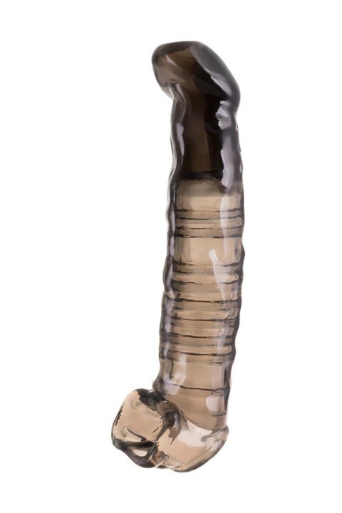 Sleeve ToyFa Xlover, to increase size, TPE, black,transparent , 22,5 cm TOYFA - Boys of Toys Sp. z o.o. (dystrybutor)