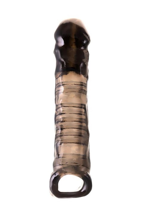 Sleeve ToyFa Xlover, to increase size, TPE, black,transparent , 22,5 cm TOYFA - Boys of Toys Sp. z o.o. (dystrybutor)